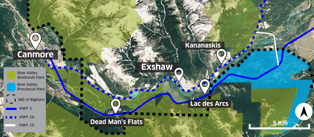 The site hosting the PLWO is located within Kananaskis Country – a network of protected provincial parks in the Canadian Rockies (Image: DIALOG)