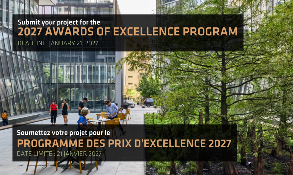 Soumettez vos candidatures pour les Prix d'excellence 2027