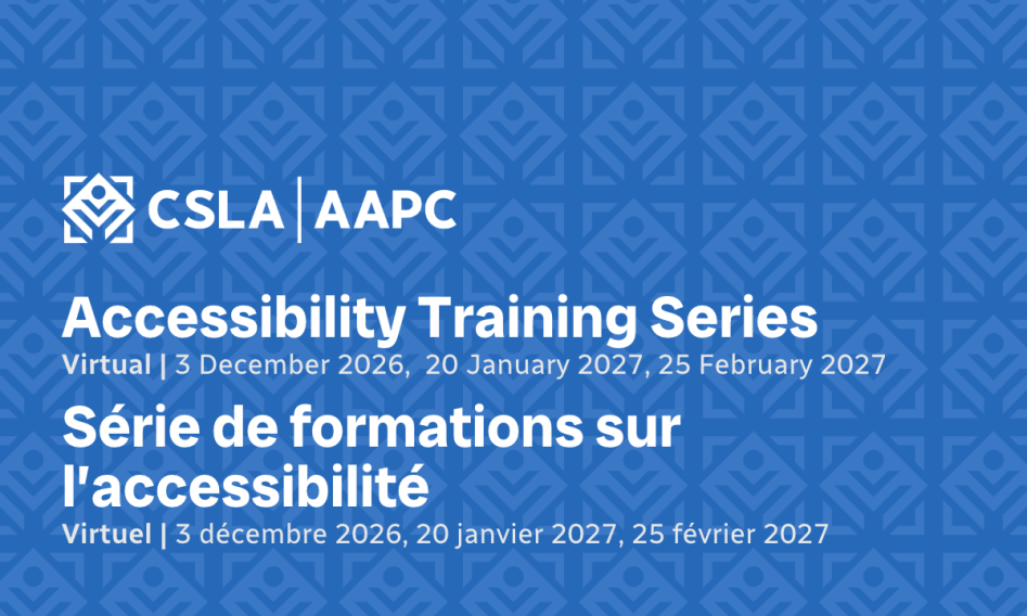 CSLA Accessibility Training Series