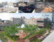 University Square: Proposed, Before and Under Construction