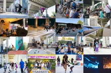 Conceived as a fusion of public space design and programming to create a platform for diverse use, creative expression.  Image Credit The Bentway Conservancy