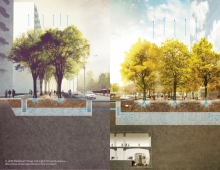 Parliament Street and University Avenue – Absorptive Landscape Infrastructure Corridors