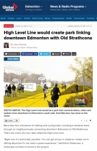 Sample press coverage: Global News (online and TV 6pm news)