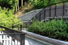Stairway Landscape 6 - stair to Lovers' Walk