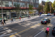 Tree planting and public realm