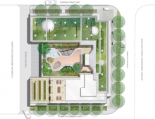 Site plan:  230 Sackville Street