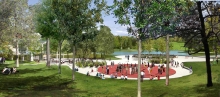 Aménagement d’une patinoire et des abords du Lac aux Castors