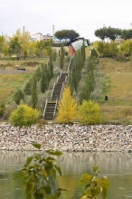 Shumka Stage (Millennium Plaza), Louise McKinney Riverfront Park