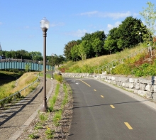 Naturalisation de la riviere Saint-Charles phase 3B et passerelles