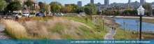 Naturalisation de la riviere Saint-Charles phase 3B et passerelles