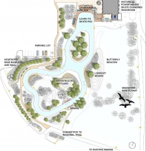 Colonel Samuel Smith Park – Artificial Ice Trail