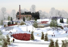 Colonel Samuel Smith Park – Artificial Ice Trail