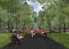 Reamenagement et mise en valeur du Square Dorchester et de la place du Canada