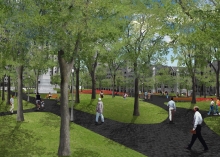 Reamenagement et mise en valeur du Square Dorchester et de la place du Canada