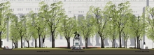 Reamenagement et mise en valeur du Square Dorchester et de la place du Canada
