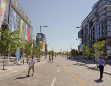 Front Street - Completed using high quality materials and thoughtful infrastruct