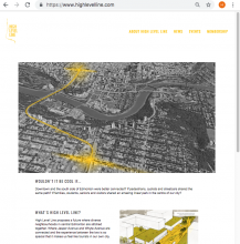 After the idea was fully developed, highlevelline.com was launched as the main tool to start a public conversation.
