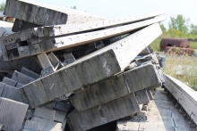 ‘Building materials’ were leftovers that the city produced and threw out.