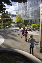 Open play space with soft surfacing (second floor)