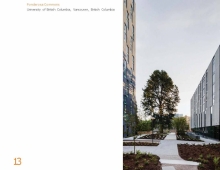 Looking northeast towards the Ponderosa Pine in the Courtyard of the North building