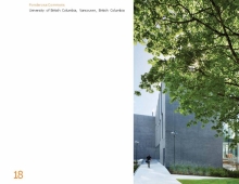 Pathway connections to Arts Courtyard around preserved Maple Tree
