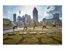 The Bonaventure Project is a space that is alive and that has been able to meet the numerous objectives required: becoming a prestigious city entrance, reconnecting the urban grid, reaching a large and diverse group of users, allowing numerous activities and being a model of environmental landscape planning.